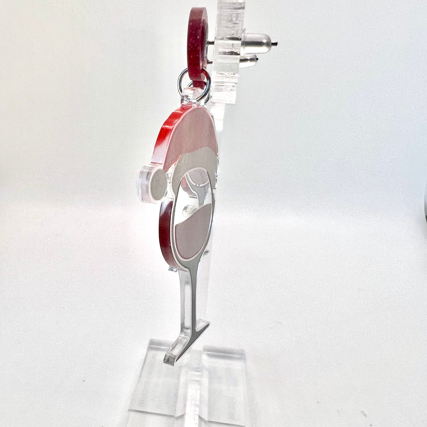 Christmas Wine Earrings