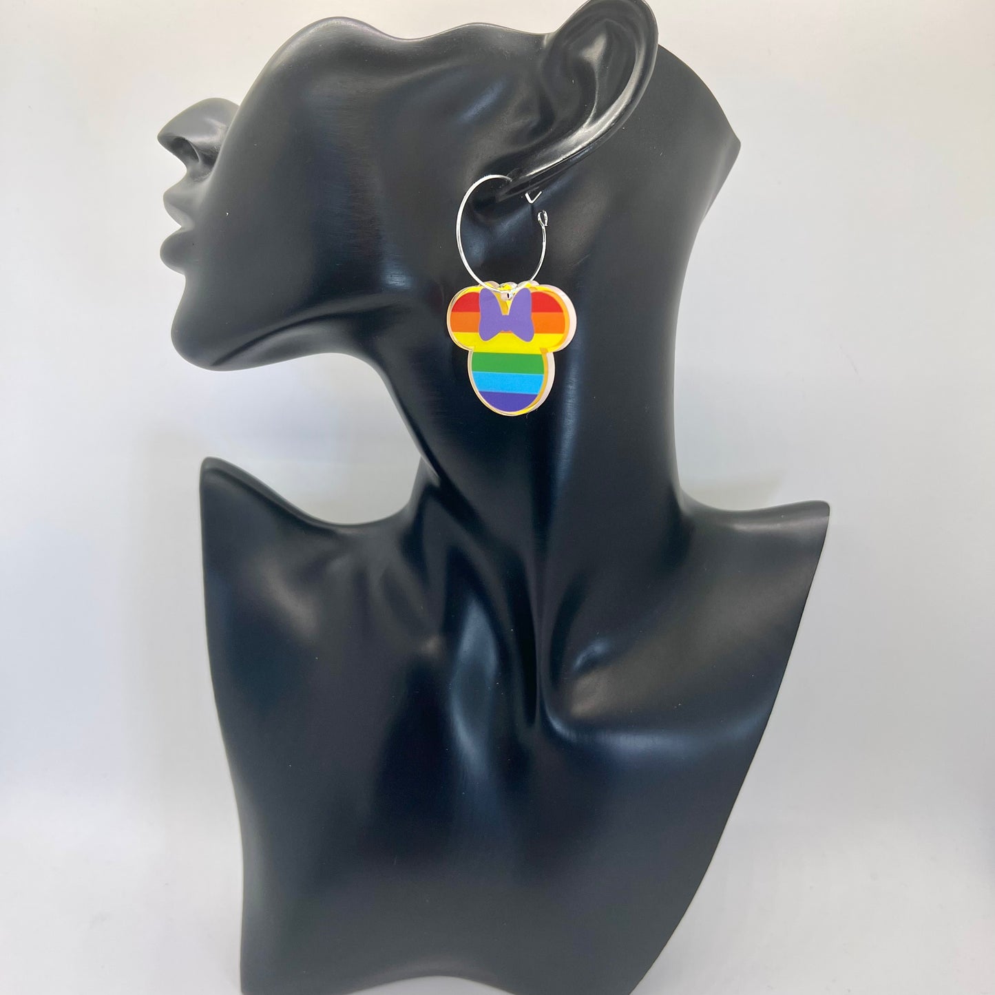 Mickey & Minnie Rainbow Earrings