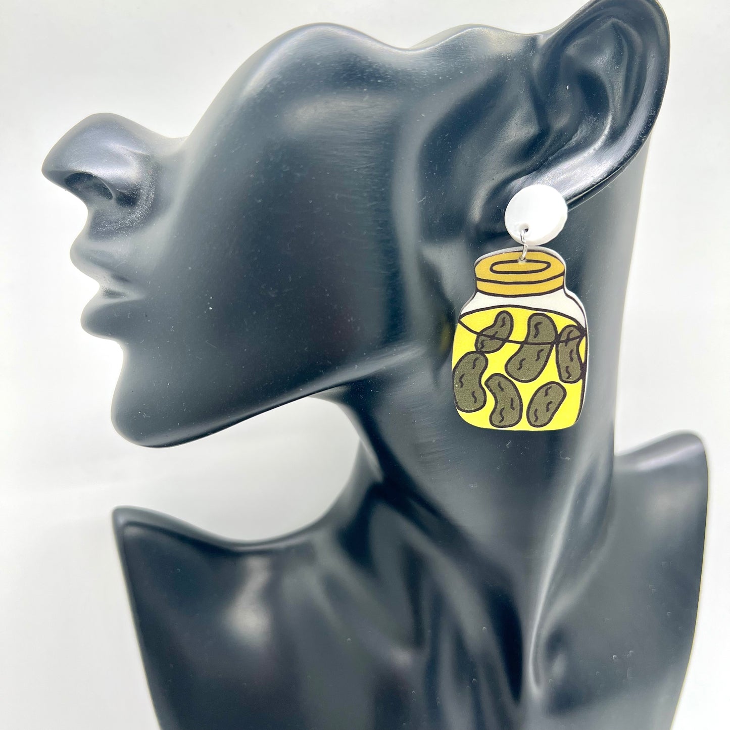 Pickle Jar Earrings