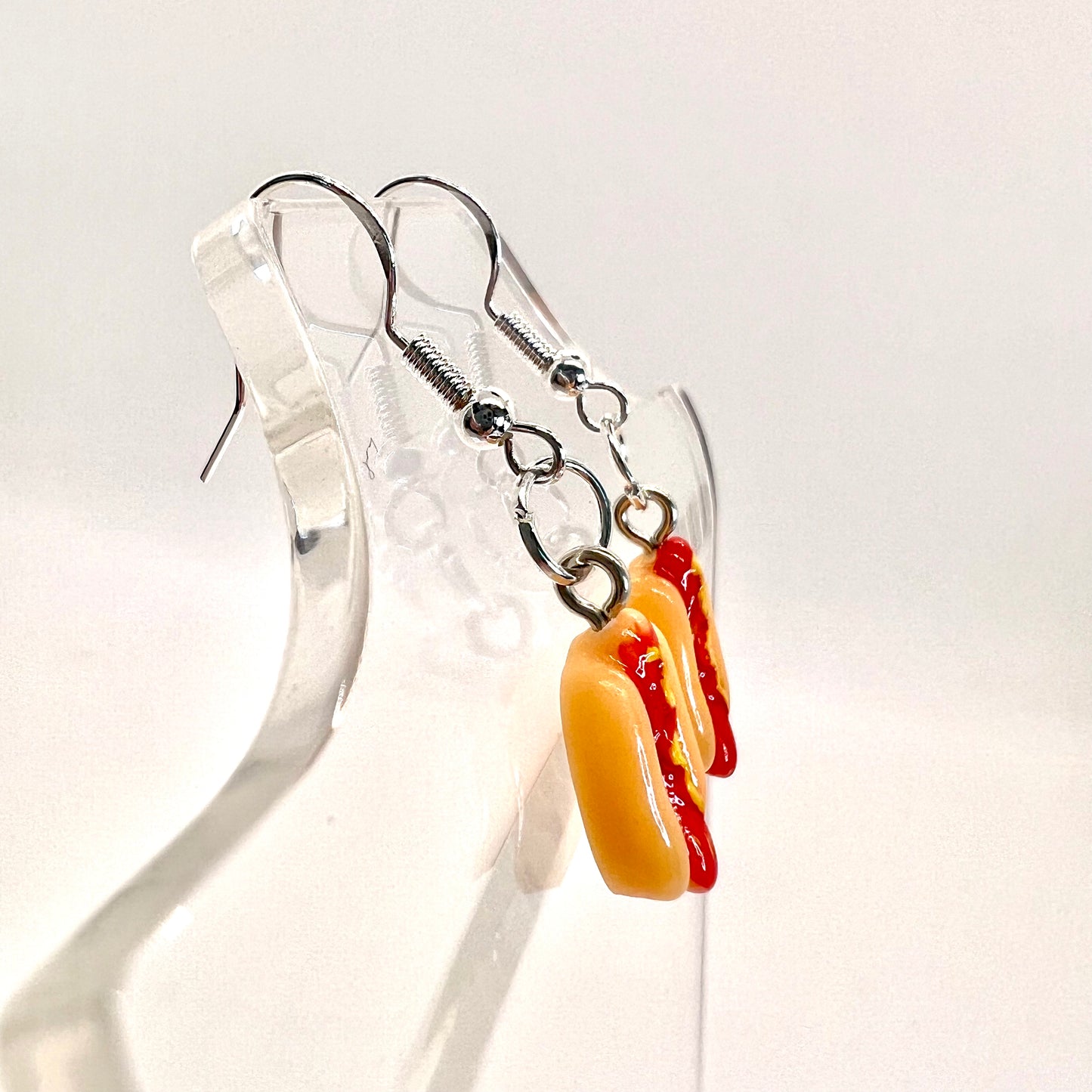 Hot Dog Earrings
