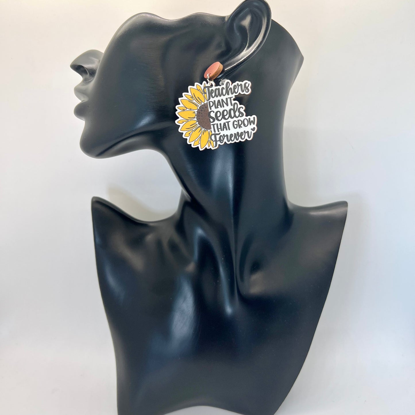 Teacher Flower Earrings