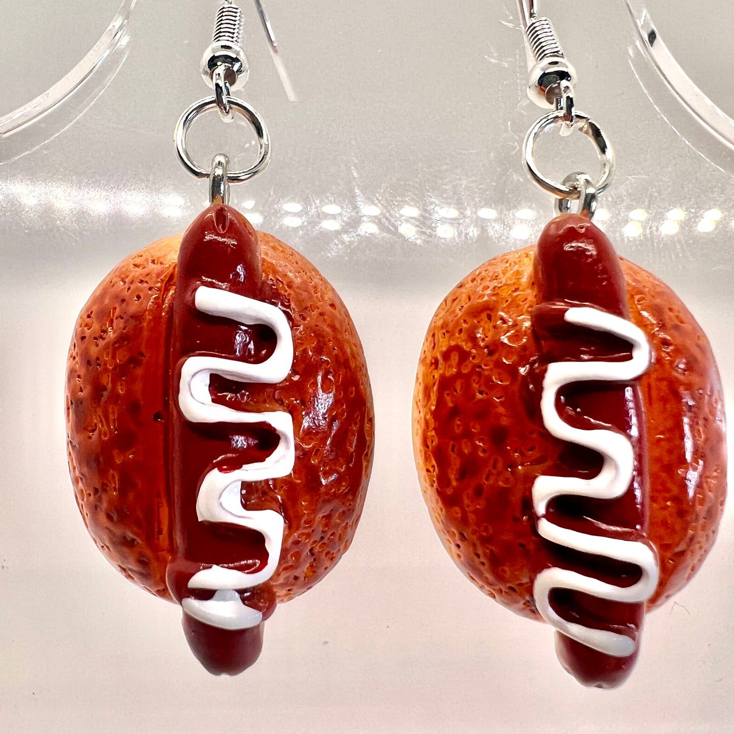 Hot Dog Earrings