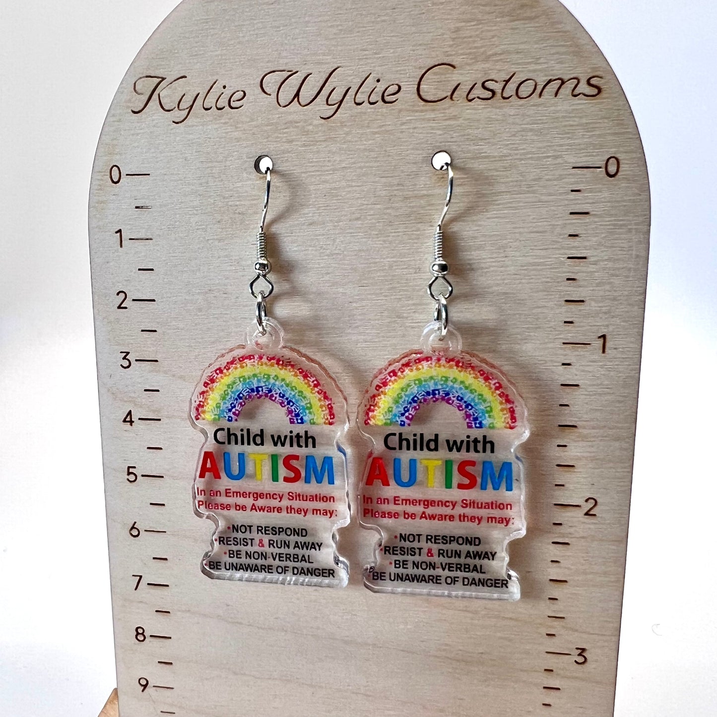 Autism Awareness Earrings