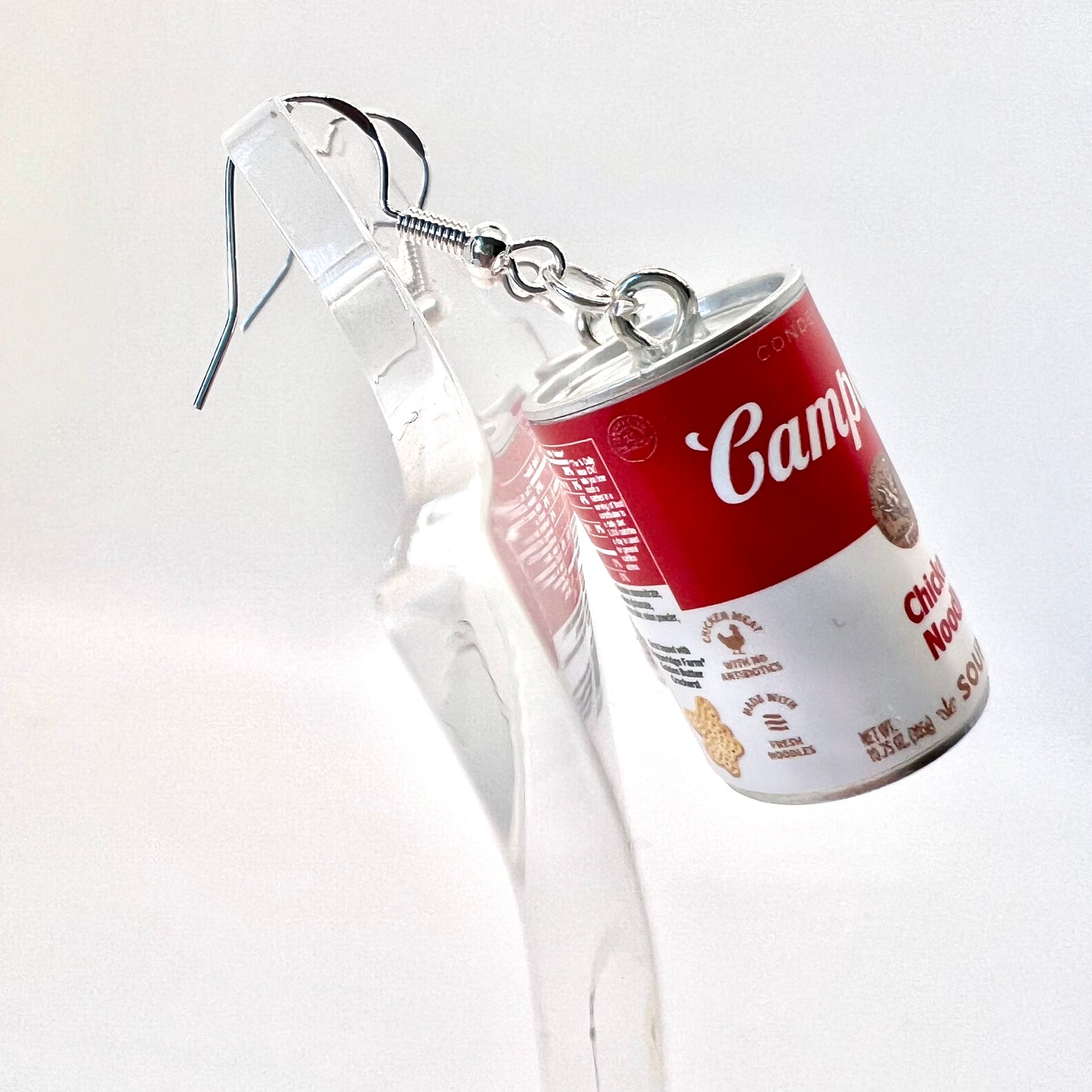 Campbell’s Soup Earrings