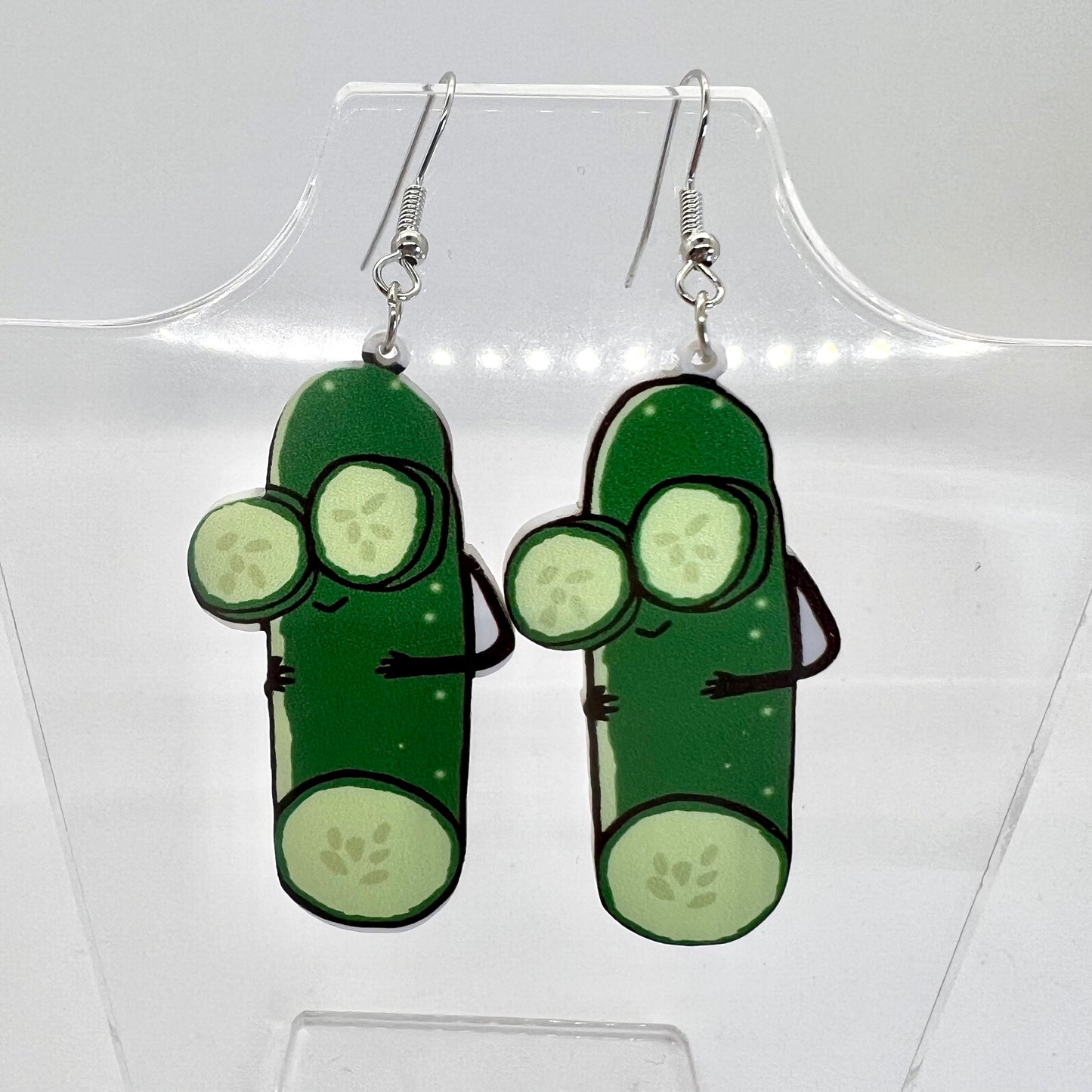 Pickle Earrings