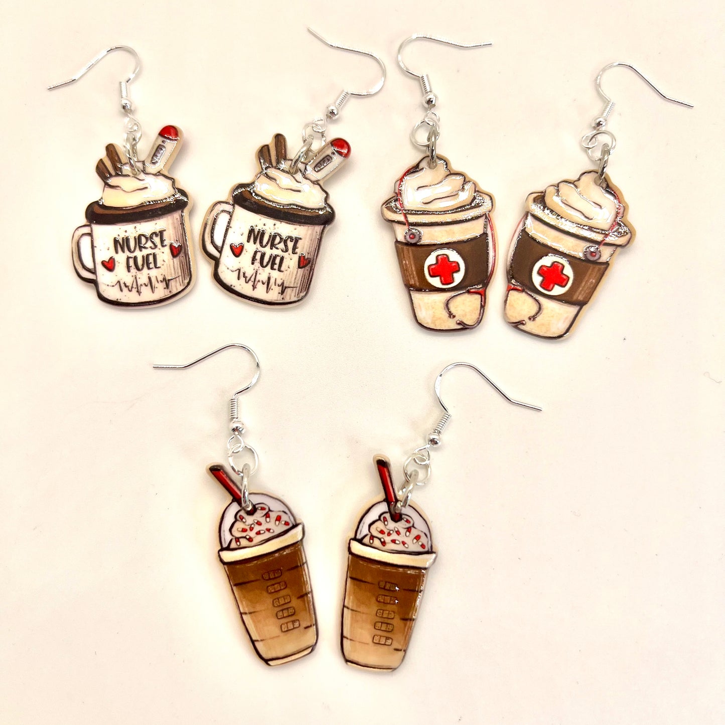 Life Saving Coffee Earrings