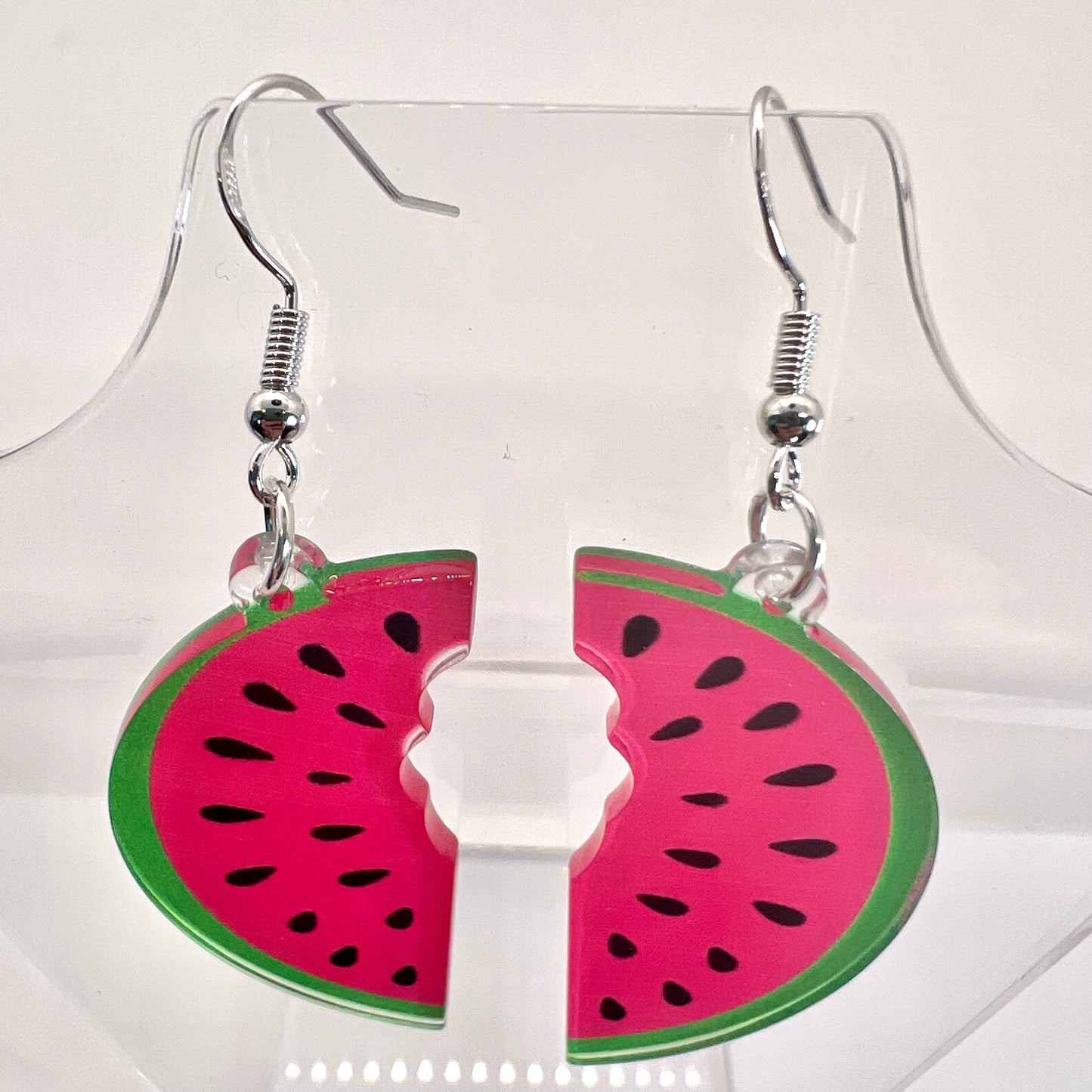 Large Watermelon Earrings