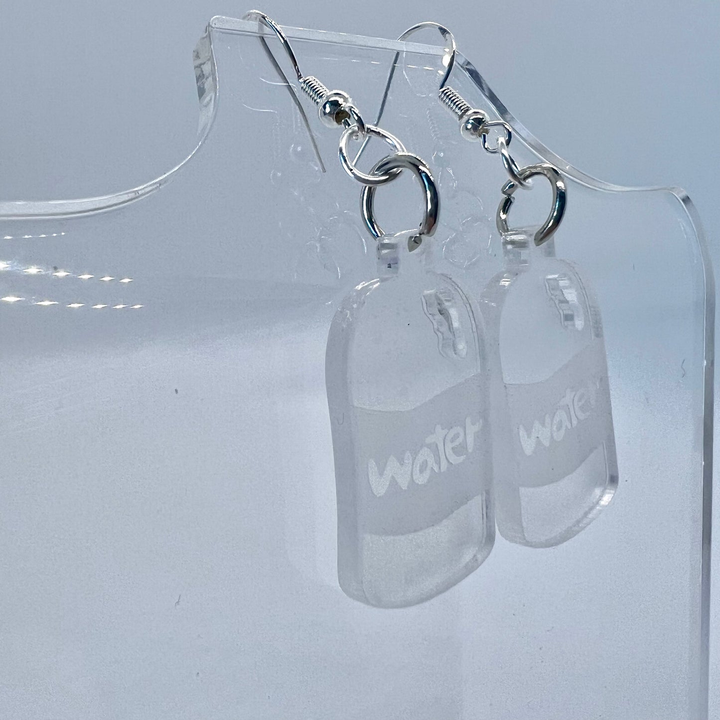 Water Bottle Earrings