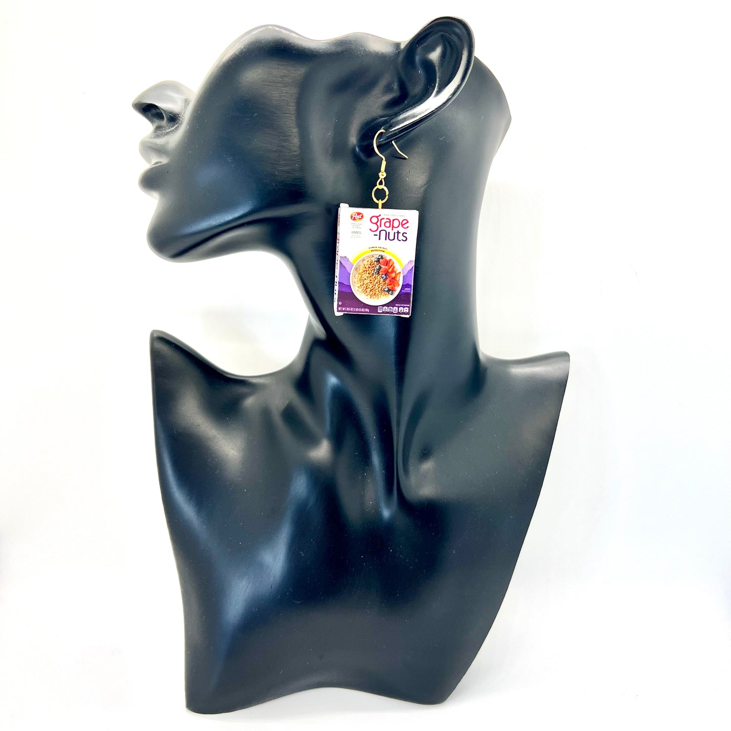 Grape Nuts Cereal Earrings