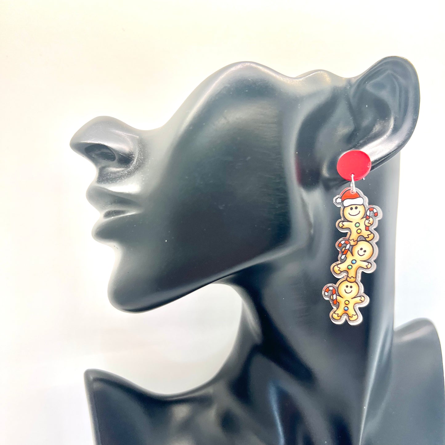 Gingerbread Chain Earrings