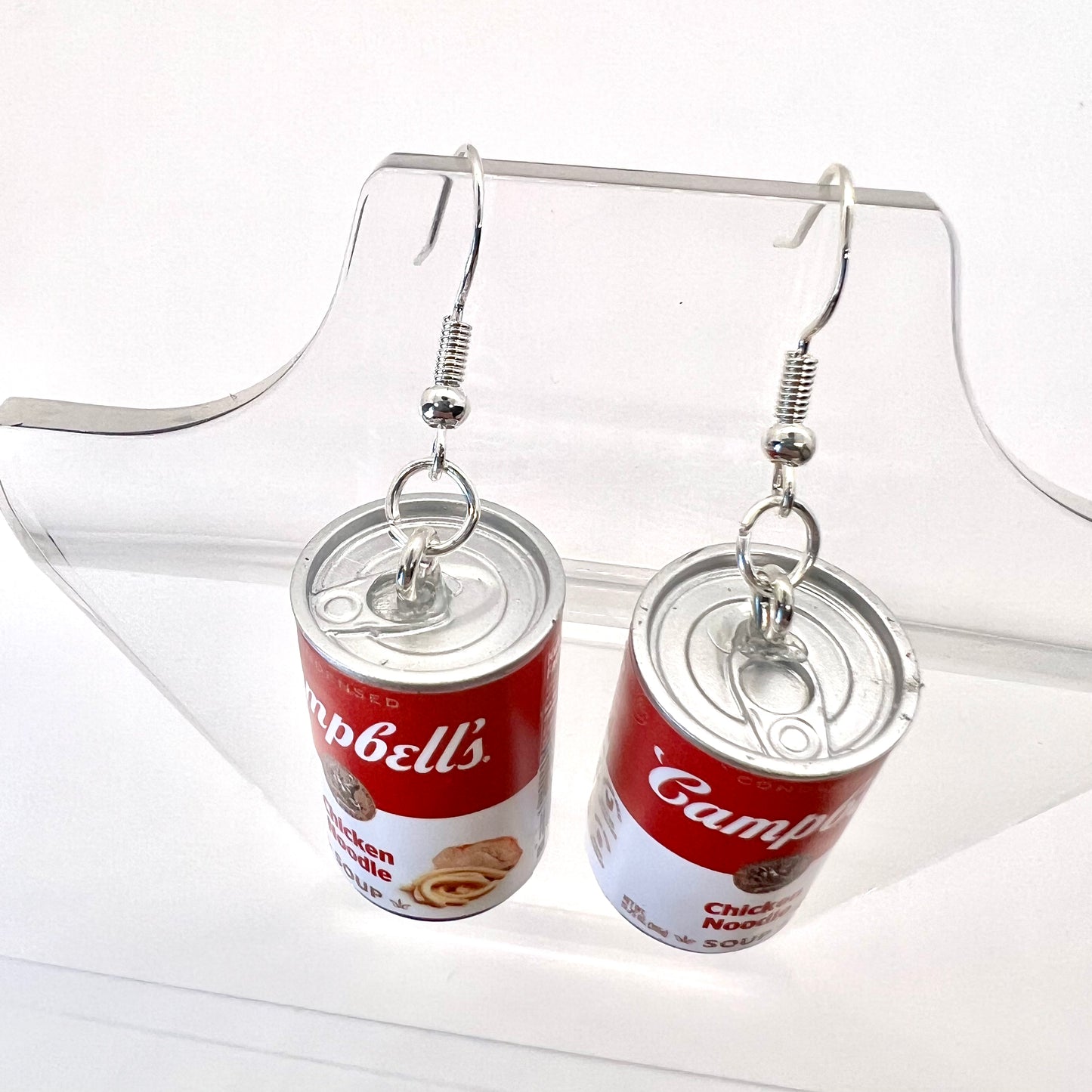Campbell’s Soup Earrings