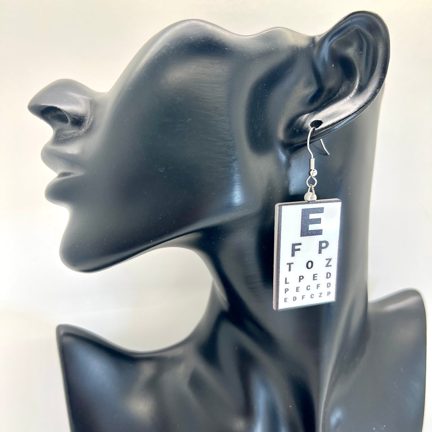 Eye Chart Earrings