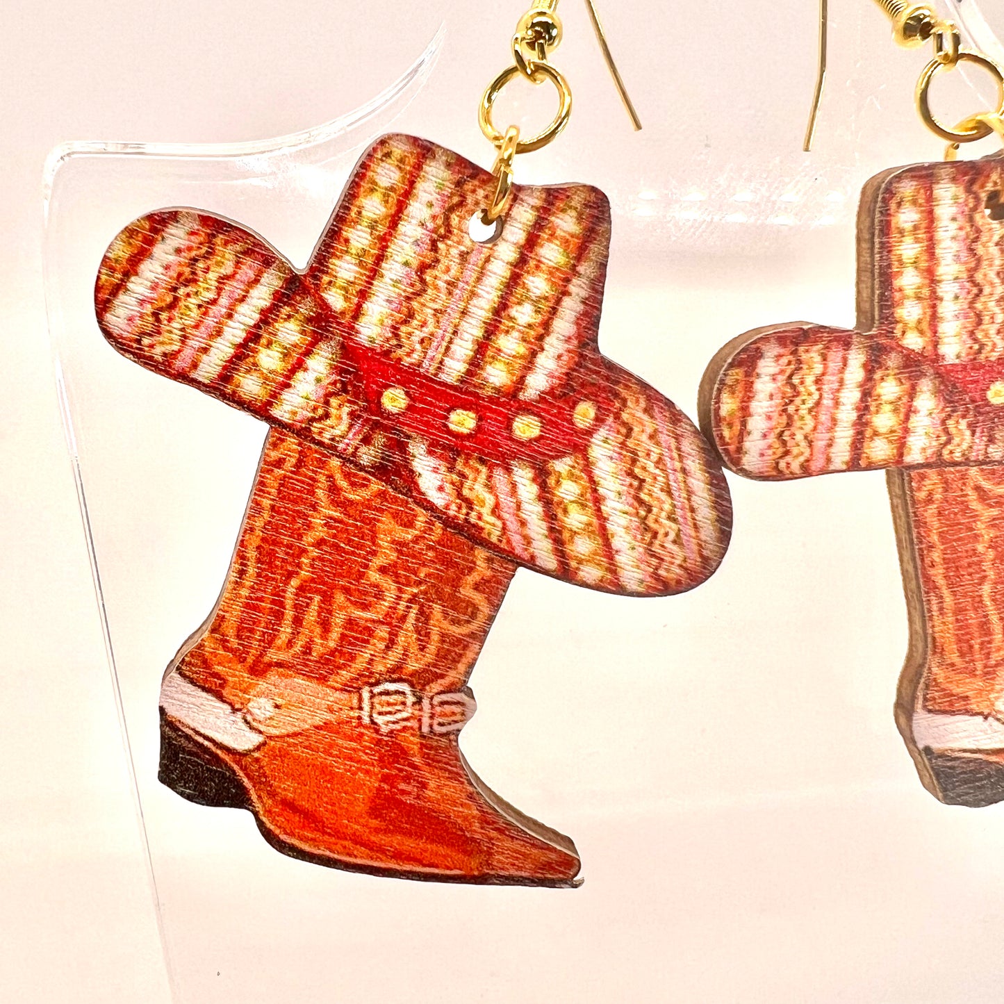 Cowboy Boot Earrings