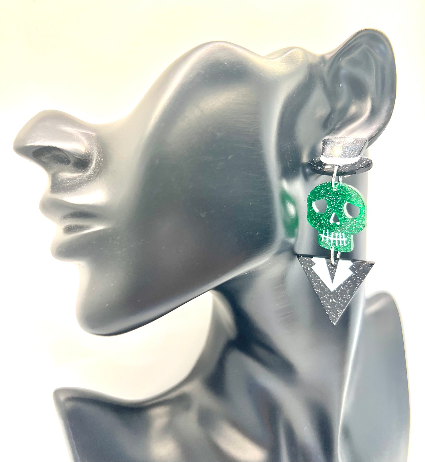 Tux Skeleton Earrings