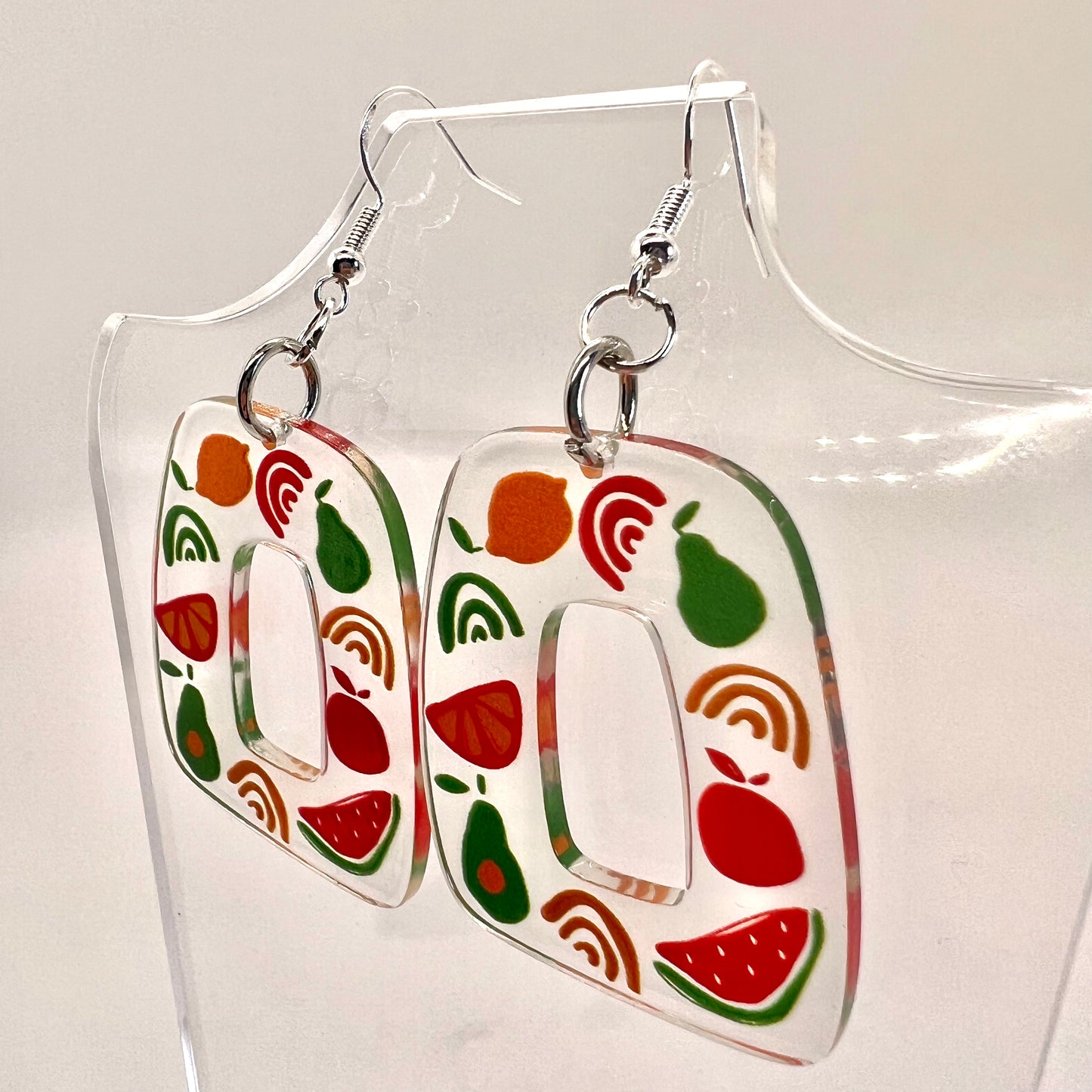 Fruit Dangle Earrings