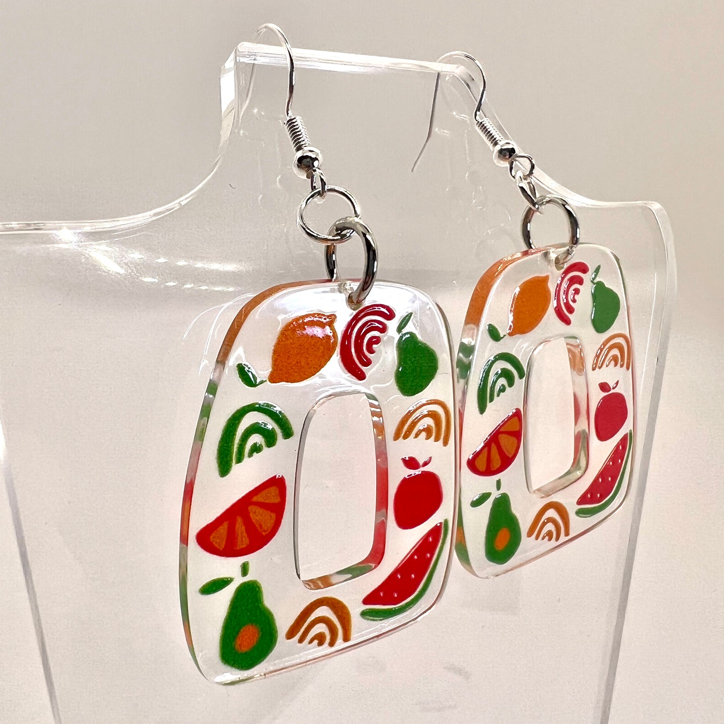 Fruit Dangle Earrings