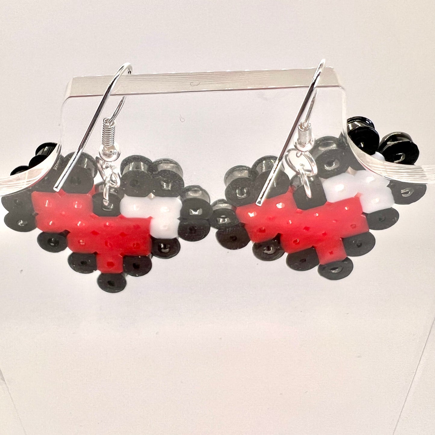 8-Bit Heart Earrings