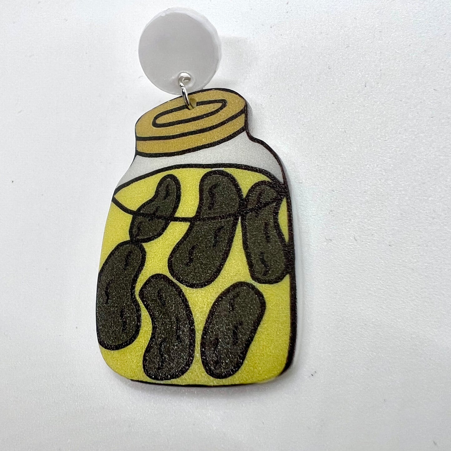 Pickle Jar Earrings