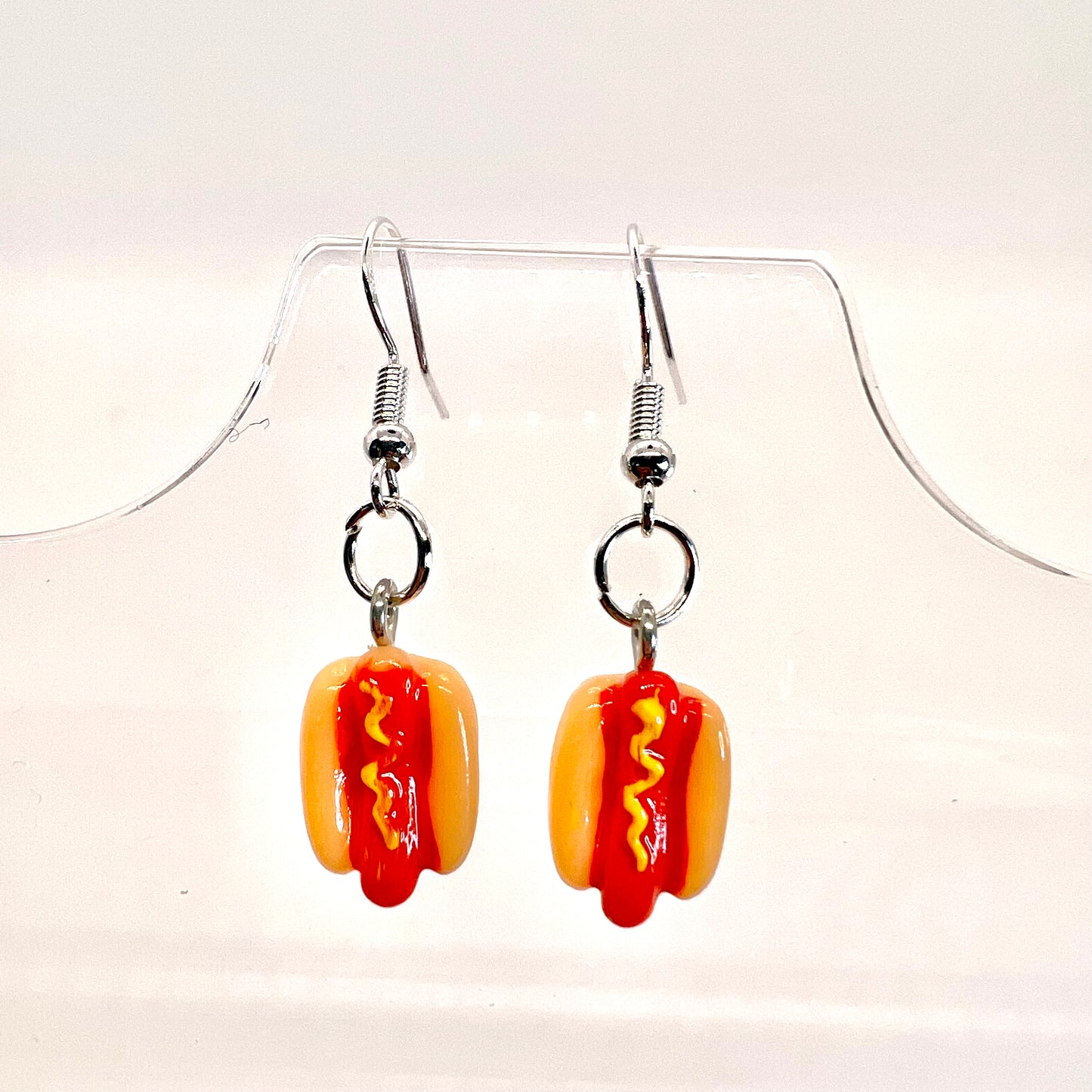 Hot Dog Earrings
