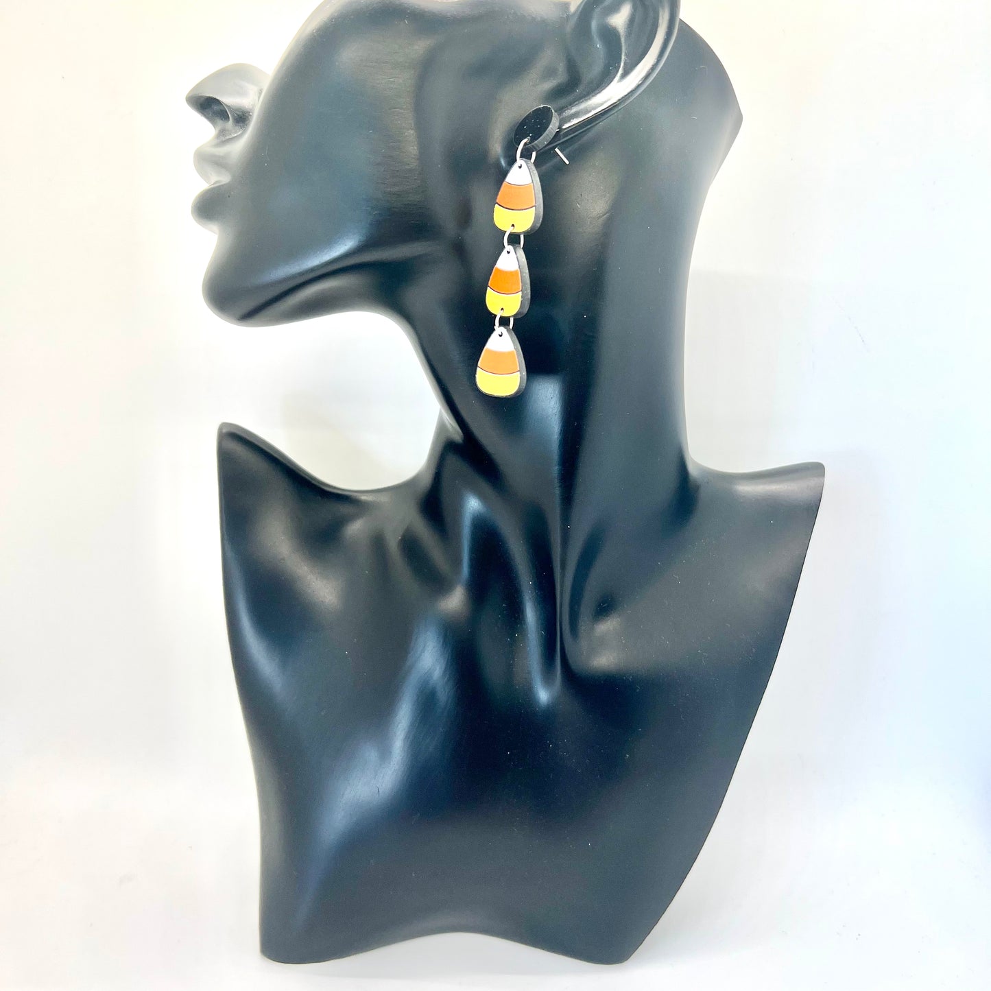 Candy Corn Earrings
