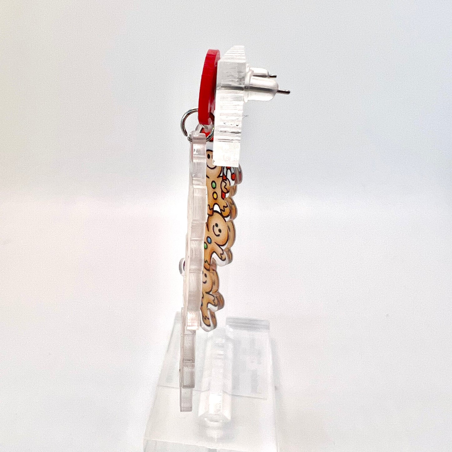 Gingerbread Chain Earrings