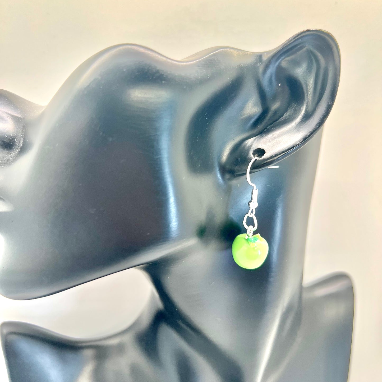 Green Apple Earrings