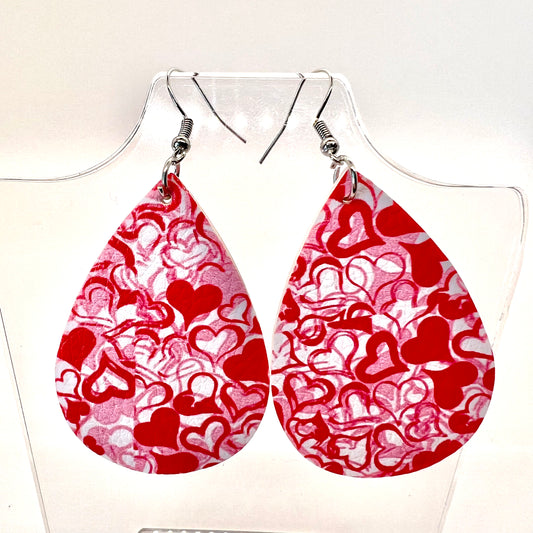 Heart Teardrop Earrings