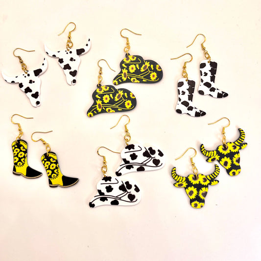 Cowgirl Earrings