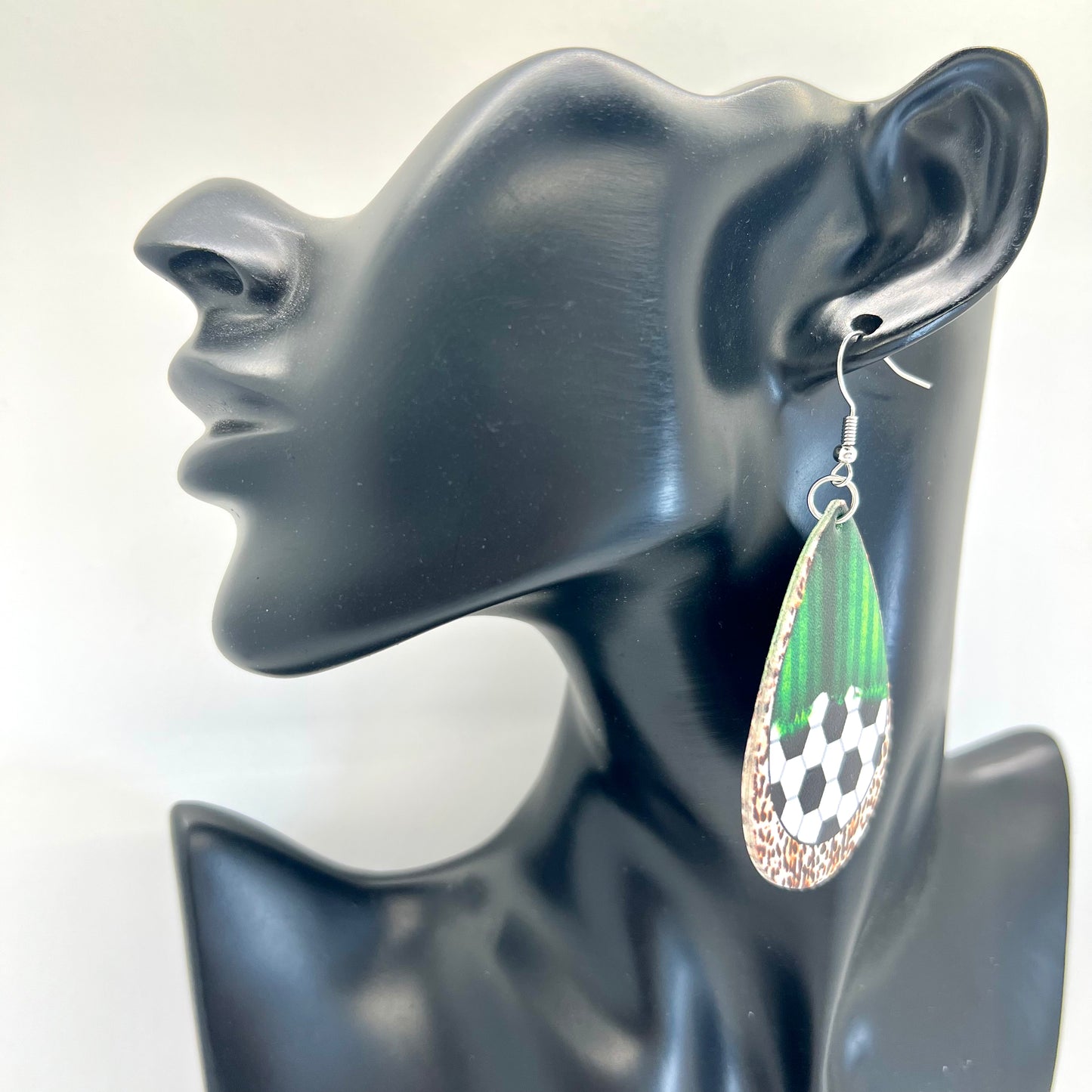 Soccer Field Earrings