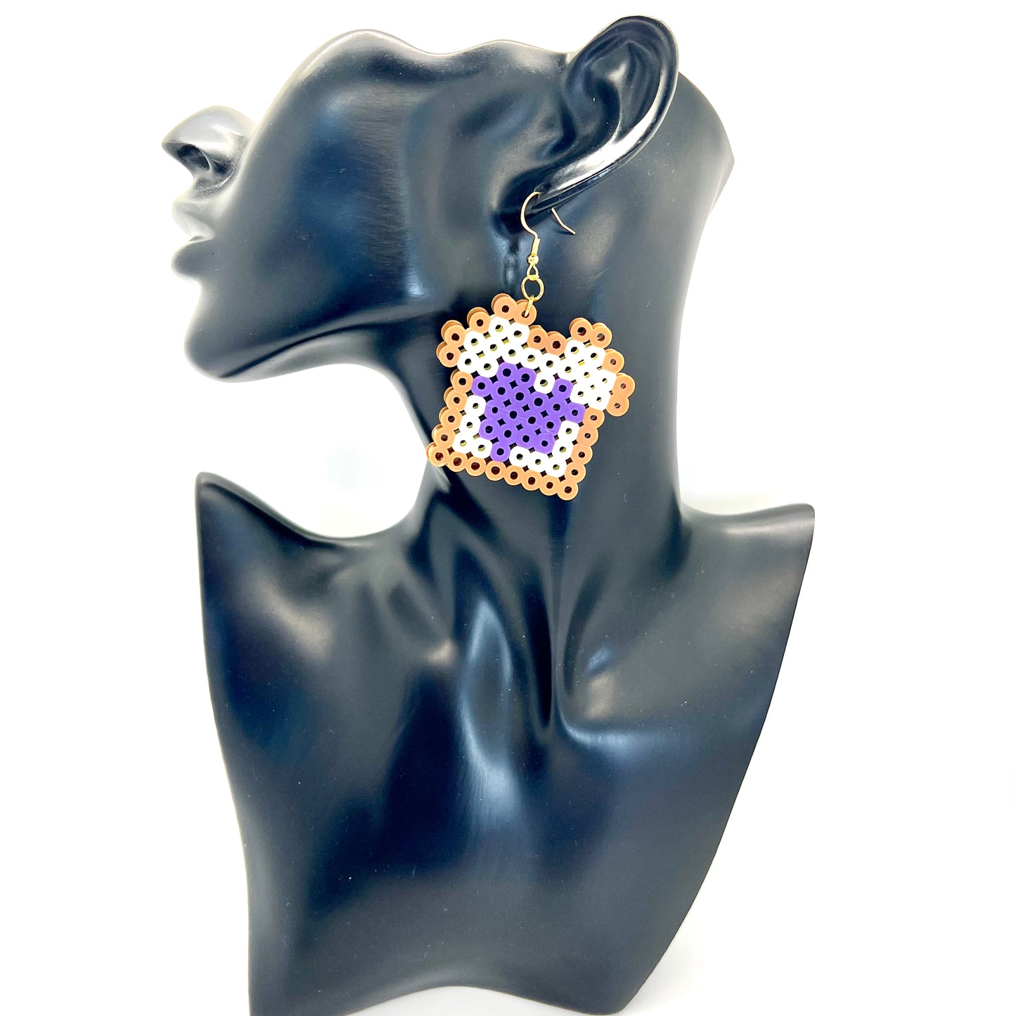 8-Bit Toast Earrings - PB&J