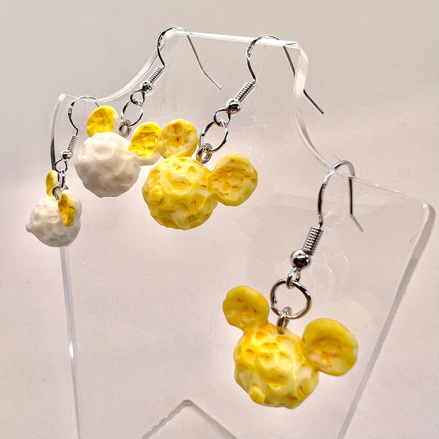 Mickey Popcorn Head Earrings