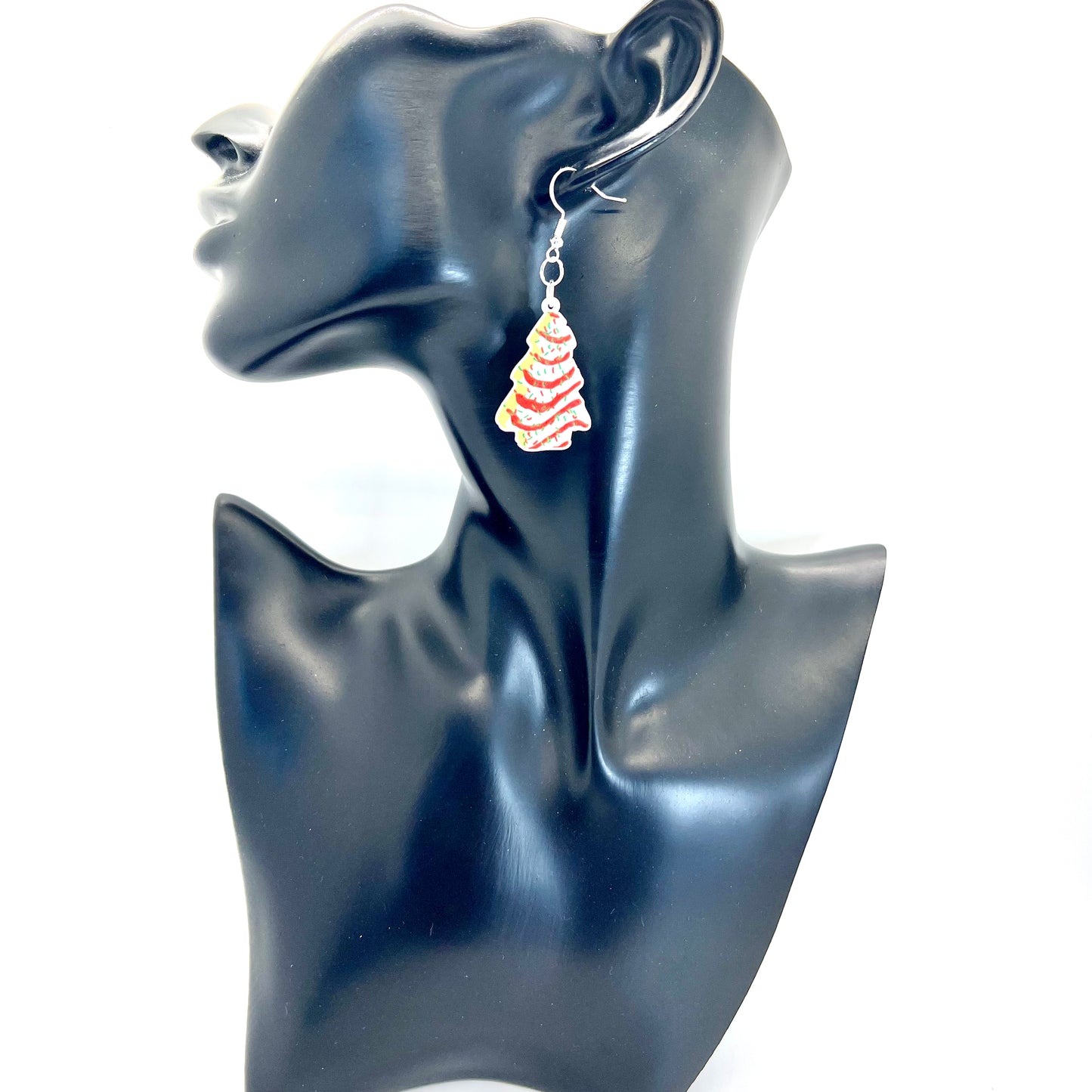 Lil Debbie Tree Cake Earrings