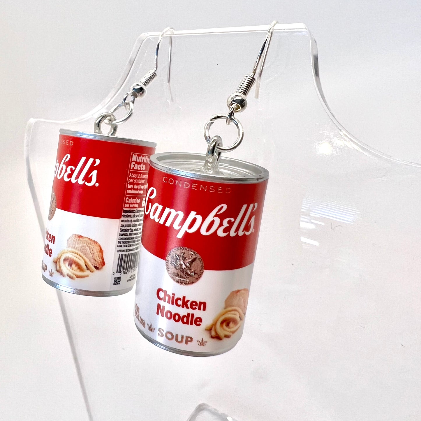 Campbell’s Soup Earrings