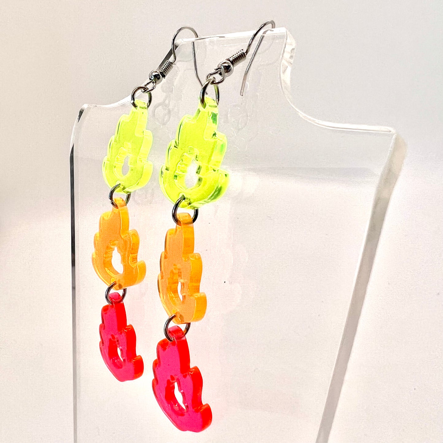 Fire Chain Earrings