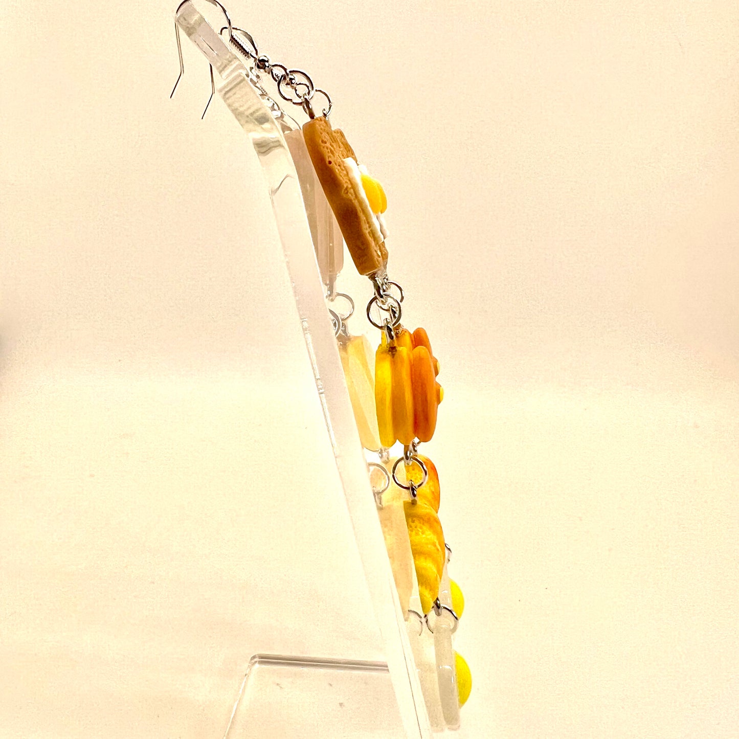 Breakfast Chain Earrings