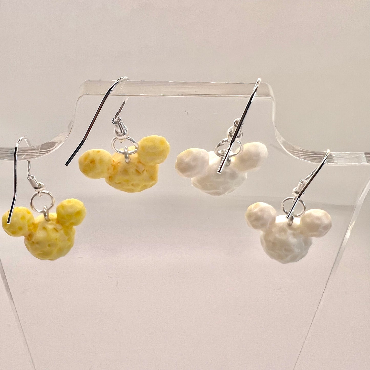 Mickey Popcorn Head Earrings