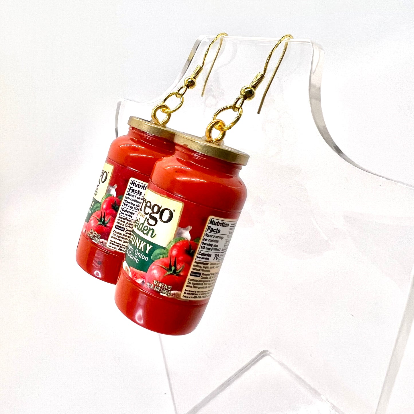 Prego Sauce Earrings