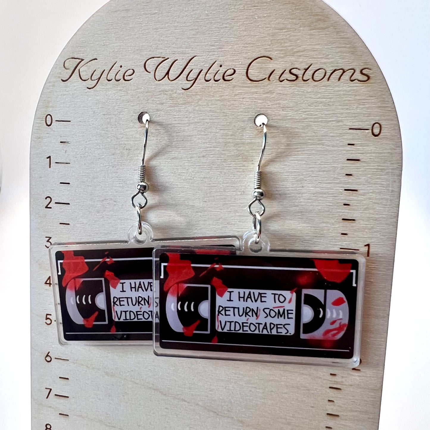 VHS Earrings
