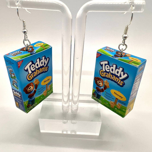 Teddy Grahams Earrings