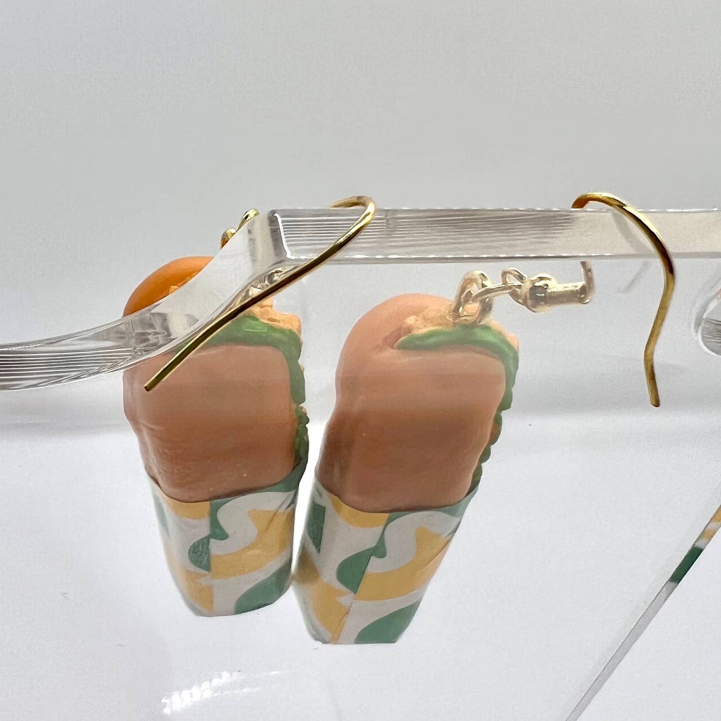 Subway Sandwich Earrings