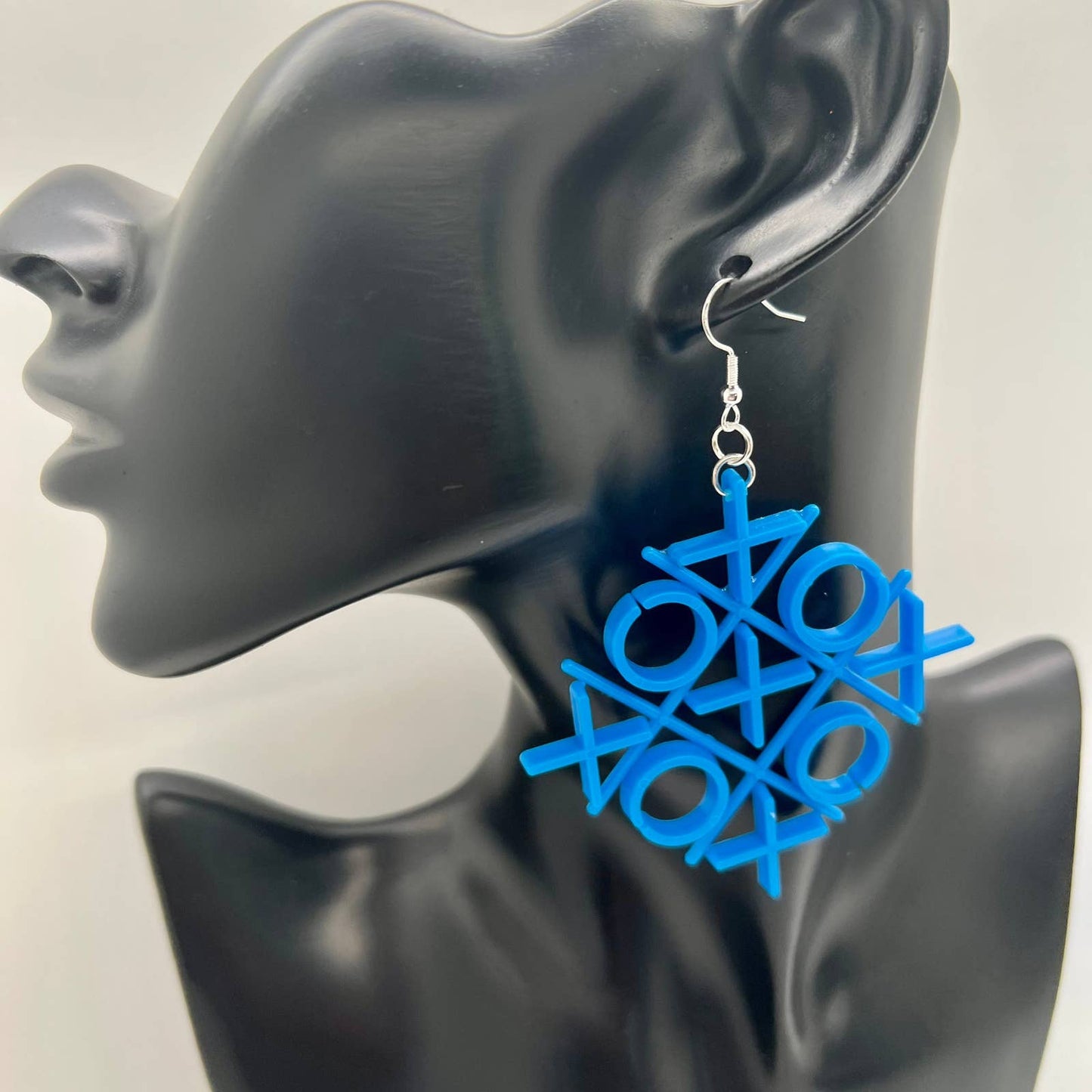 Tic Tac Toe Game Earrings