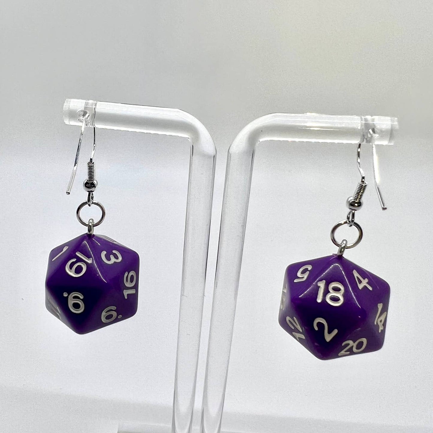 D20 Dice Earrings