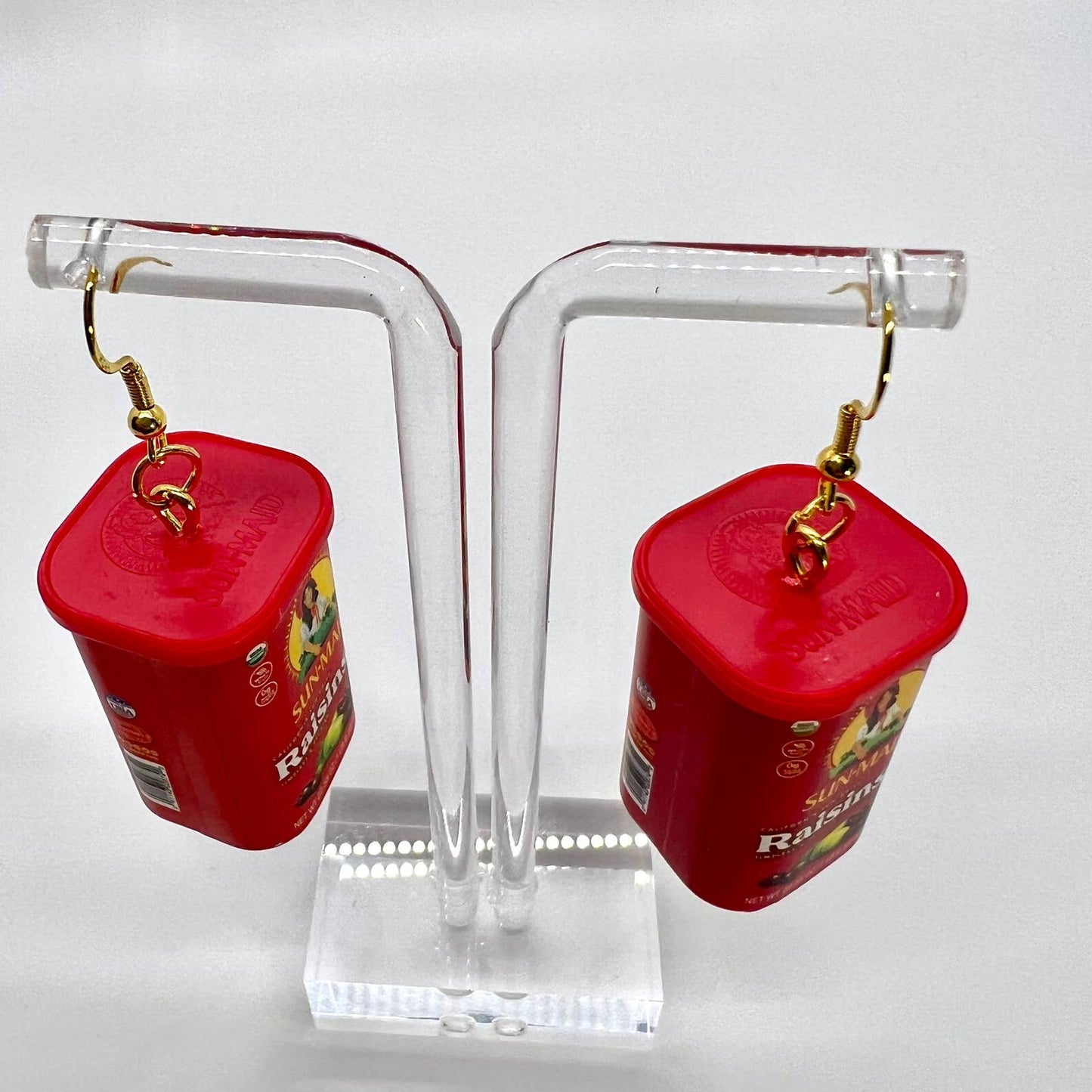 Sun Maid Raisin Earrings