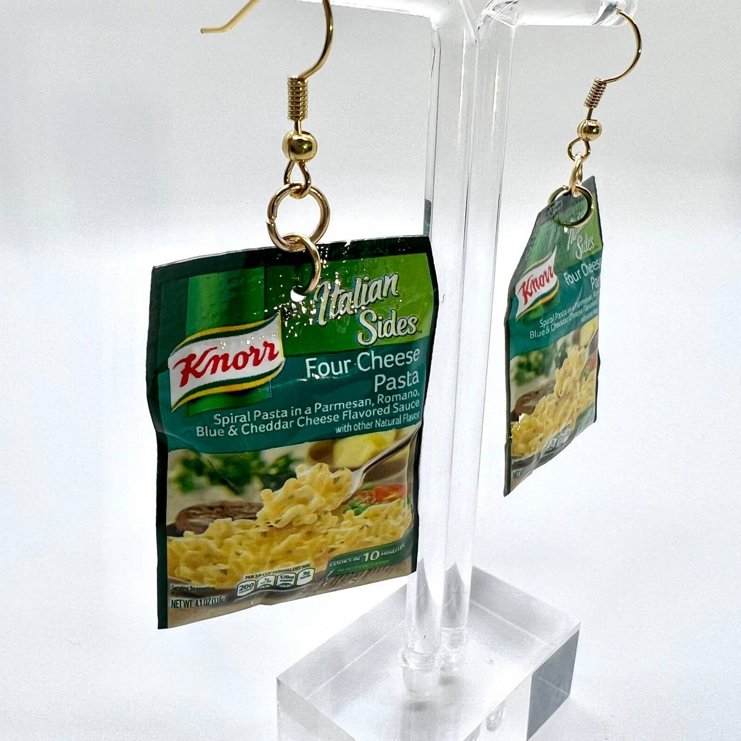 Knorr Pasta Bag Earrings