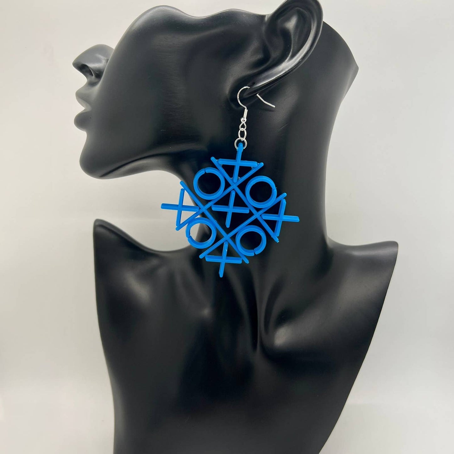 Tic Tac Toe Game Earrings