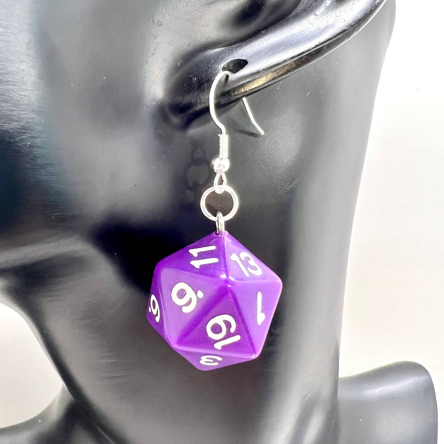 D20 Dice Earrings