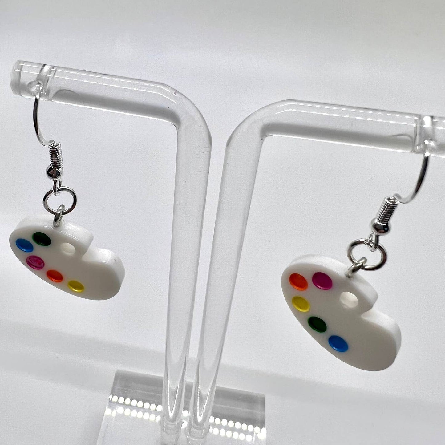Paint Pallet Earrings