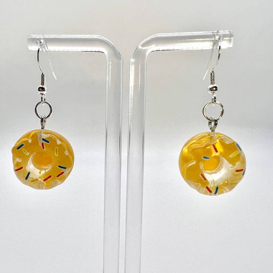 Sprinkle Donut Earrings