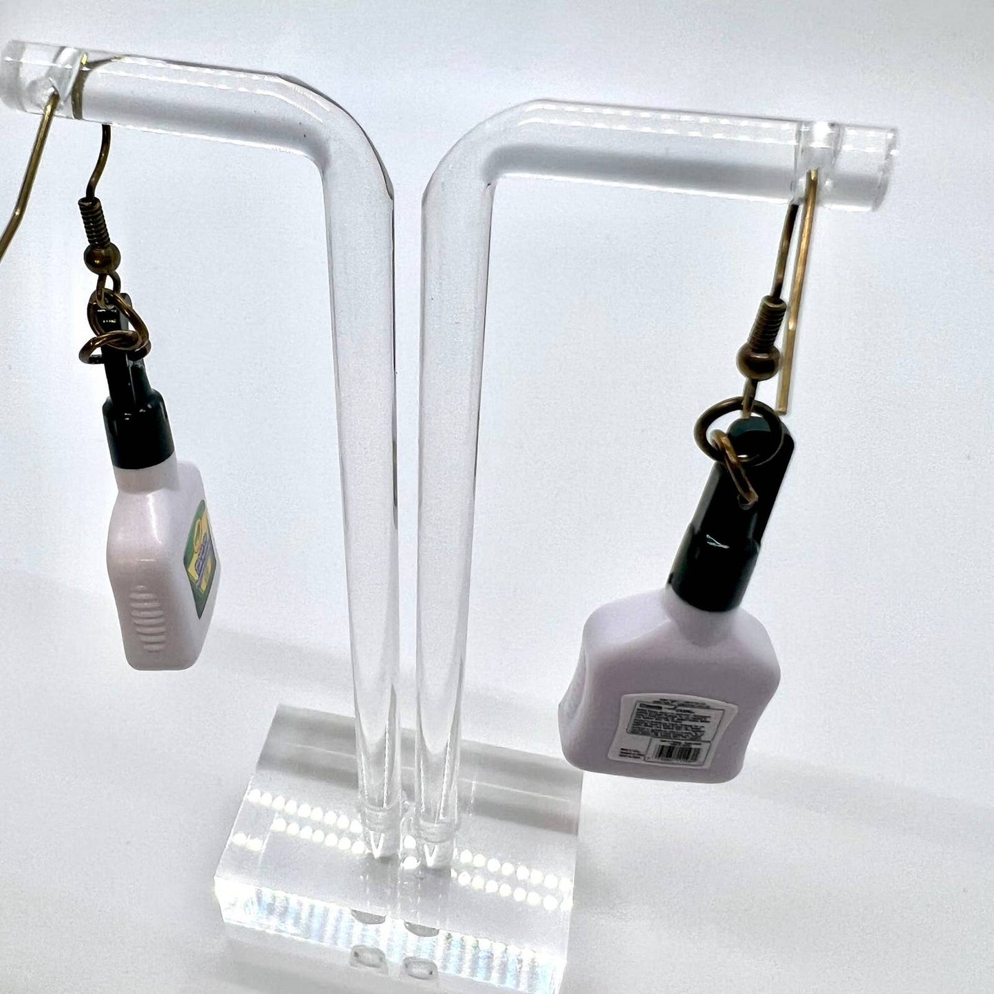 Crayola Glue Bottle Earrings