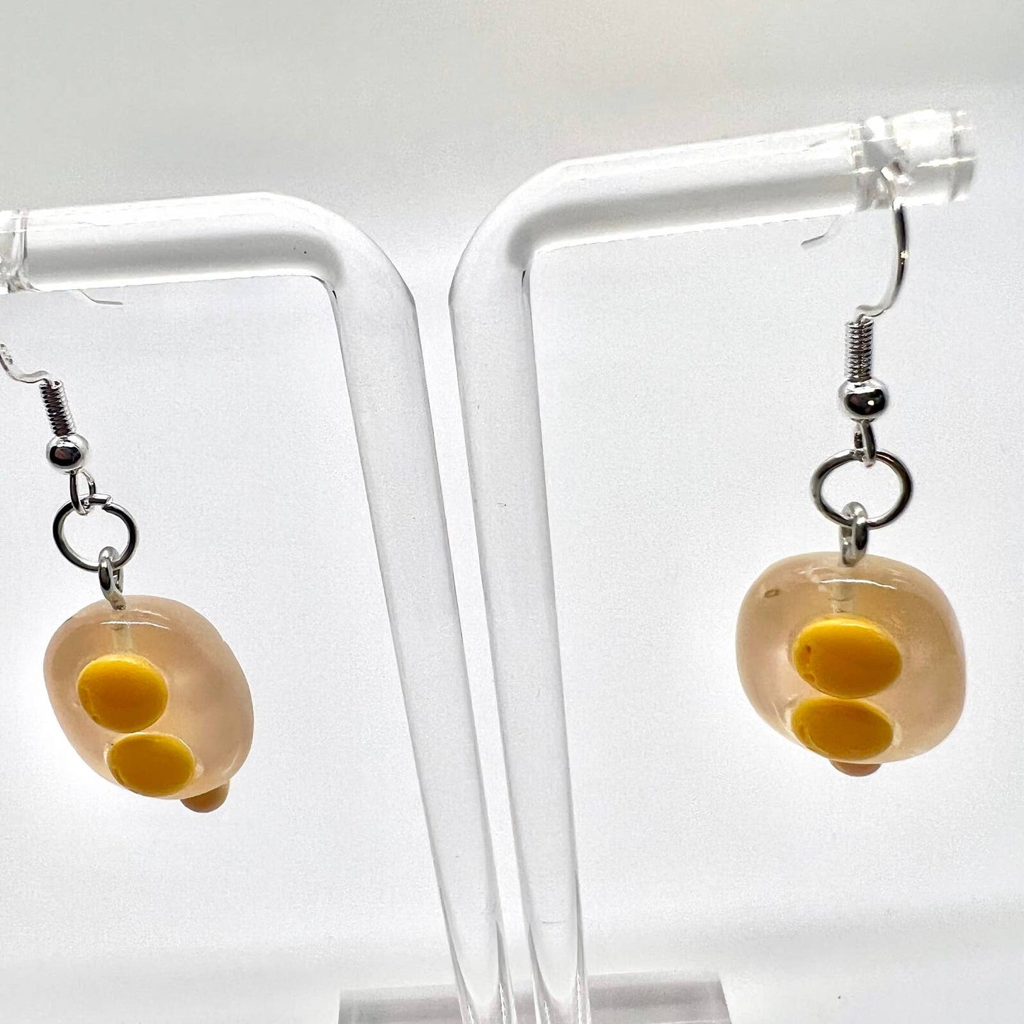 Fried Egg Earrings